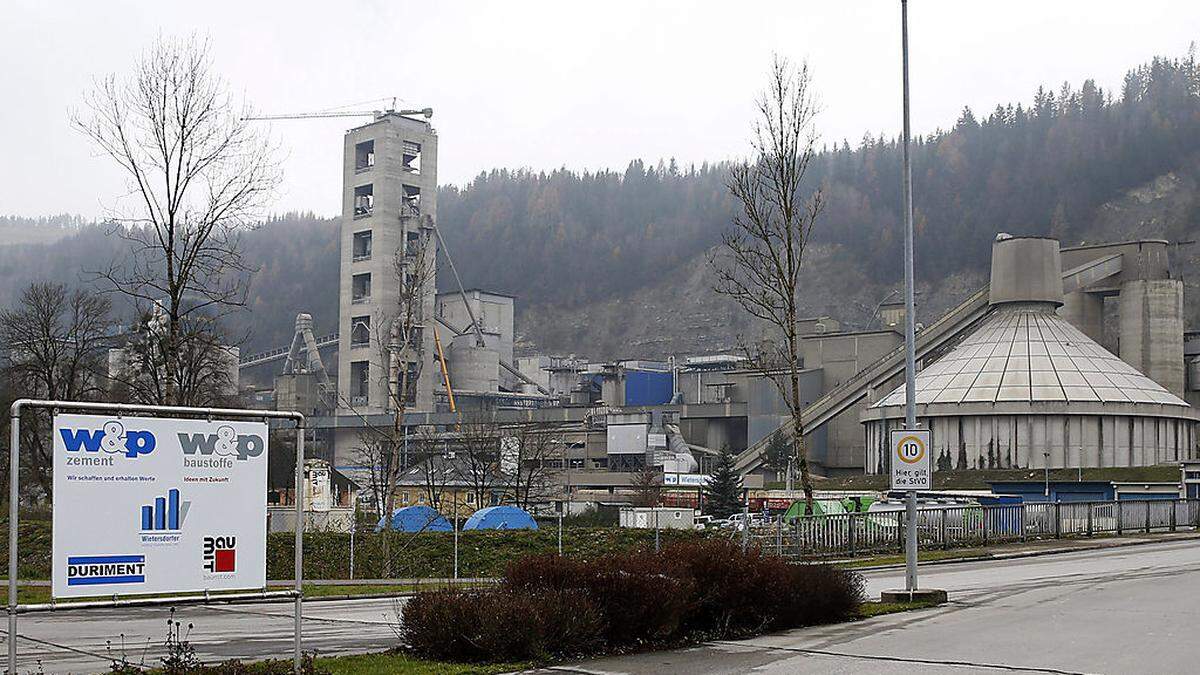 Die w&p-Zementfabrik ist einer der größten Arbeitgeber im Görtschitztal