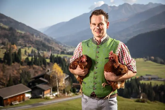 Johannes Rauter, Bergbauer aus dem Lesachtal                  