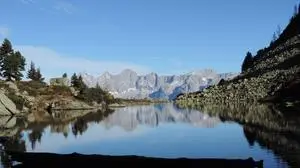 Der Spiegelsee auf der Reiteralm