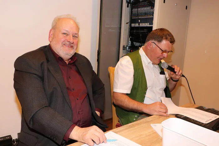 Am Foto von links: Dietmar Klier und Franz Taumberger.