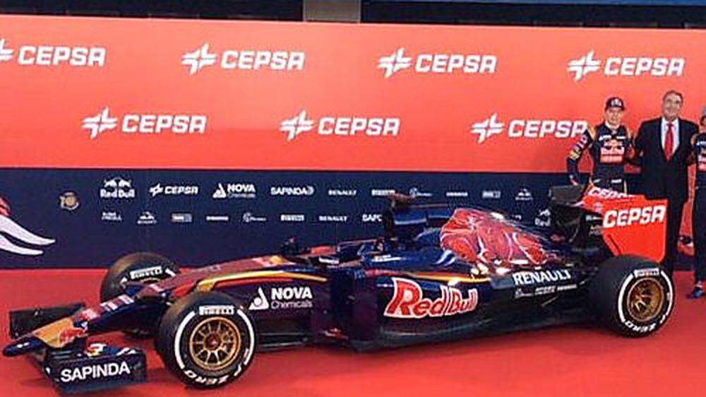 Das neue Auto von Toro Rosso