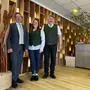 Ingo Sternig, Patricia und Gottfried Schindlbacher in der Bestattung Pax in Knittelfeld