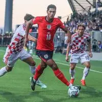 Jude Bellingham erzielte das zweite Tor der Engländer in Rijeka