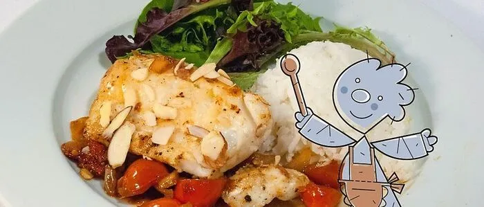 Fisch mit Tomaten (Symbolbild)