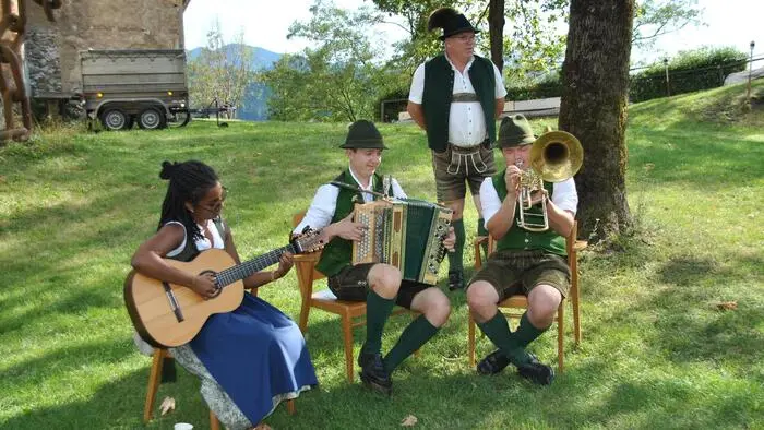 Die Zwickelhofmusi sorgte für musikalische Leckerbissen