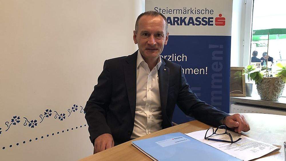 Sparkassen-Chef Andreas Wurditsch zog Bilanz