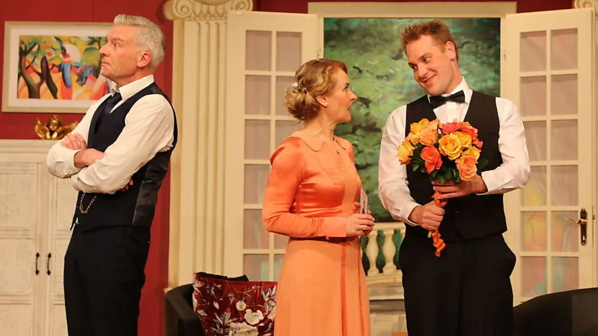 Die ATG Weißenstein probt für die Komödie "Der keusche Lebemann"