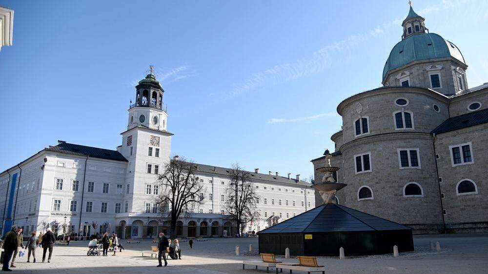 Auf diesem Platz in Salzburg ereignete sich der Vorfall