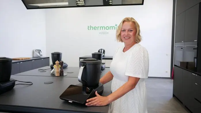 Christina Gaugl leitet nicht nur die neue Vorwerk Showküche in Hartberg, sondern koordiniert auch rund 100 Berater für die gesamte Südoststeiermark und bis ins Burgenland hinein