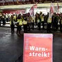 Warnstreik am Flughafen Schönefeld