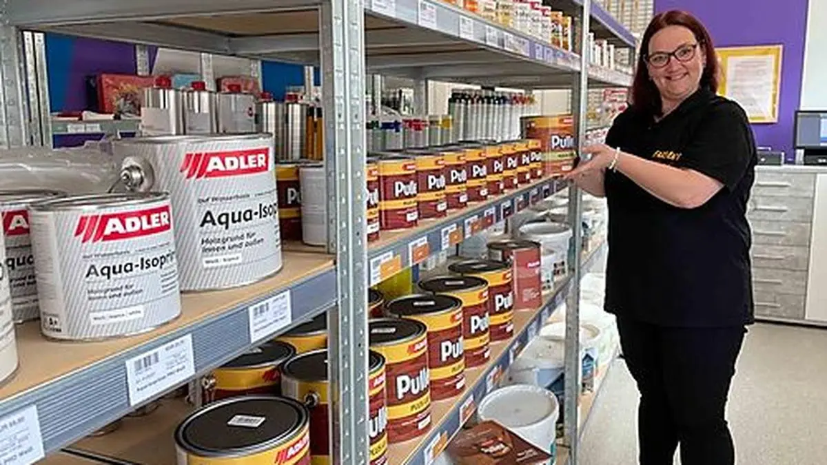 Heike Sabitzer hat einen Non-Food-Selbstbedienungsladen eröffnet