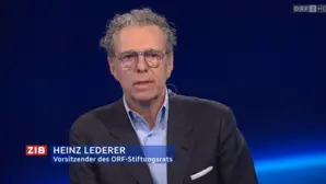 Der Vorsitzende des ORF-Stiftungsrates Heinz Lederer 