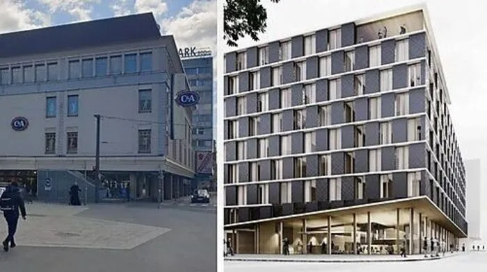 Annenstraße/Bahnhofgürtel: C&A schließt heuer, 229 Hotelzimmer folgen