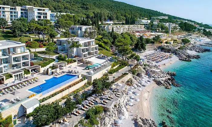 Das „Girandella Resort“ in Rabac