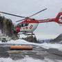 Der verletzte Skifahrer wurde mit dem ARA 3 ins Spital geflogen (Archivfoto)