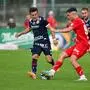 Christian Lichtenberger (links) und Markus Rusek beim 1:0-Auswärtserfolg in Dornbirn im August