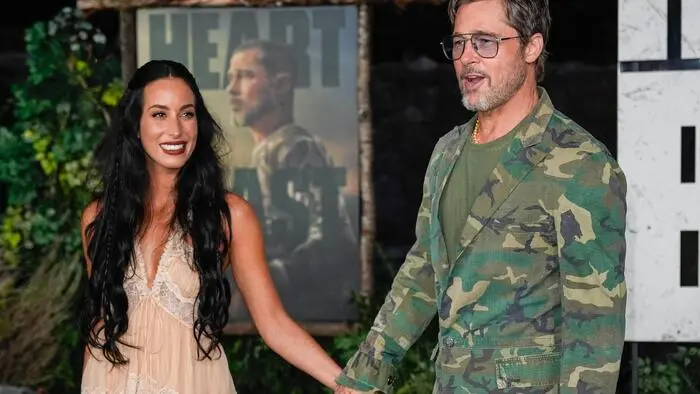 Ines de Ramon und Brad Pitt