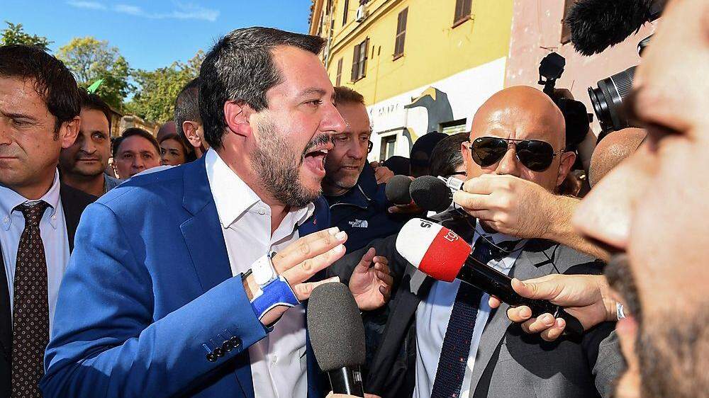 ITALY-POLITICS-GOVERNMENT-SALVINI