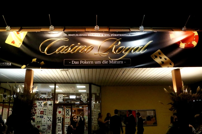 Das Motto lautete "Casino Royale - Das Pokern um die Matura".