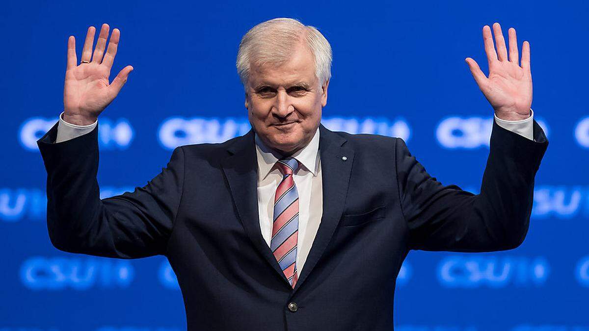 Der bayerische Ministerpräsident Horst Seehofer.