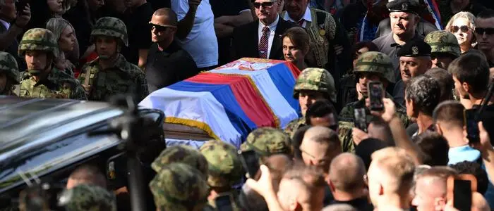 Ratko Mladic wurde feierlich beigesetzt