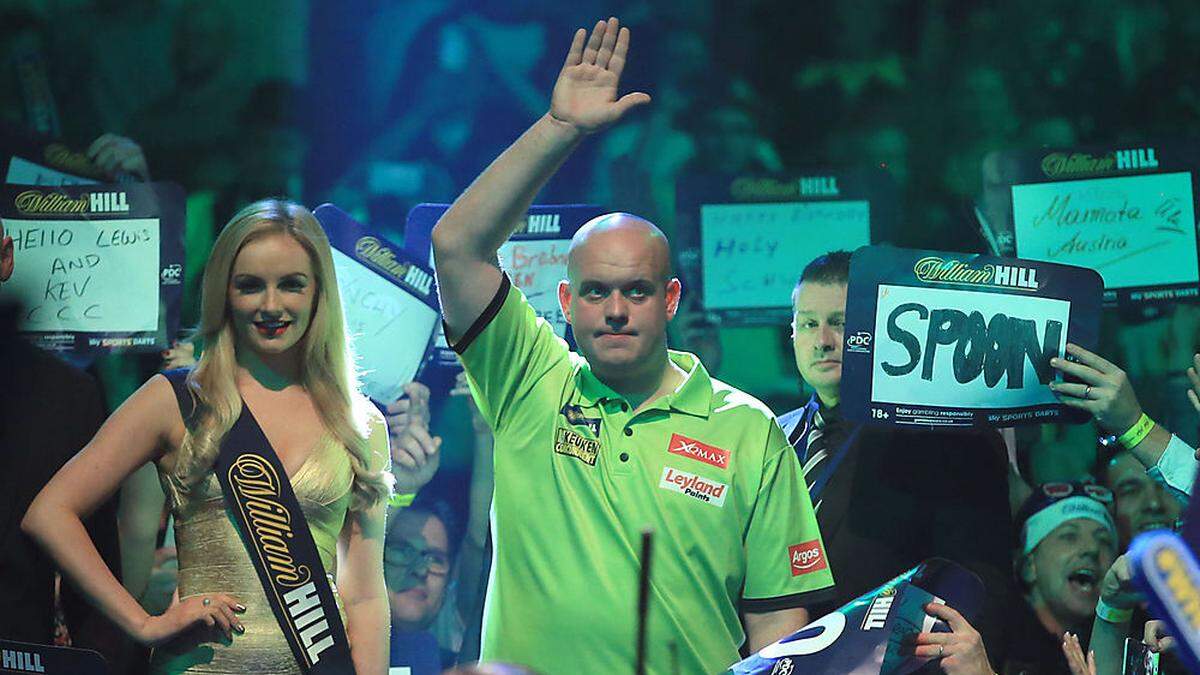 Michael van Gerwen war eine Klasse für sich