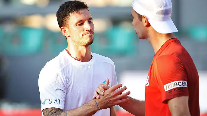 Dennis Novak (links) und Jurij Rodionov