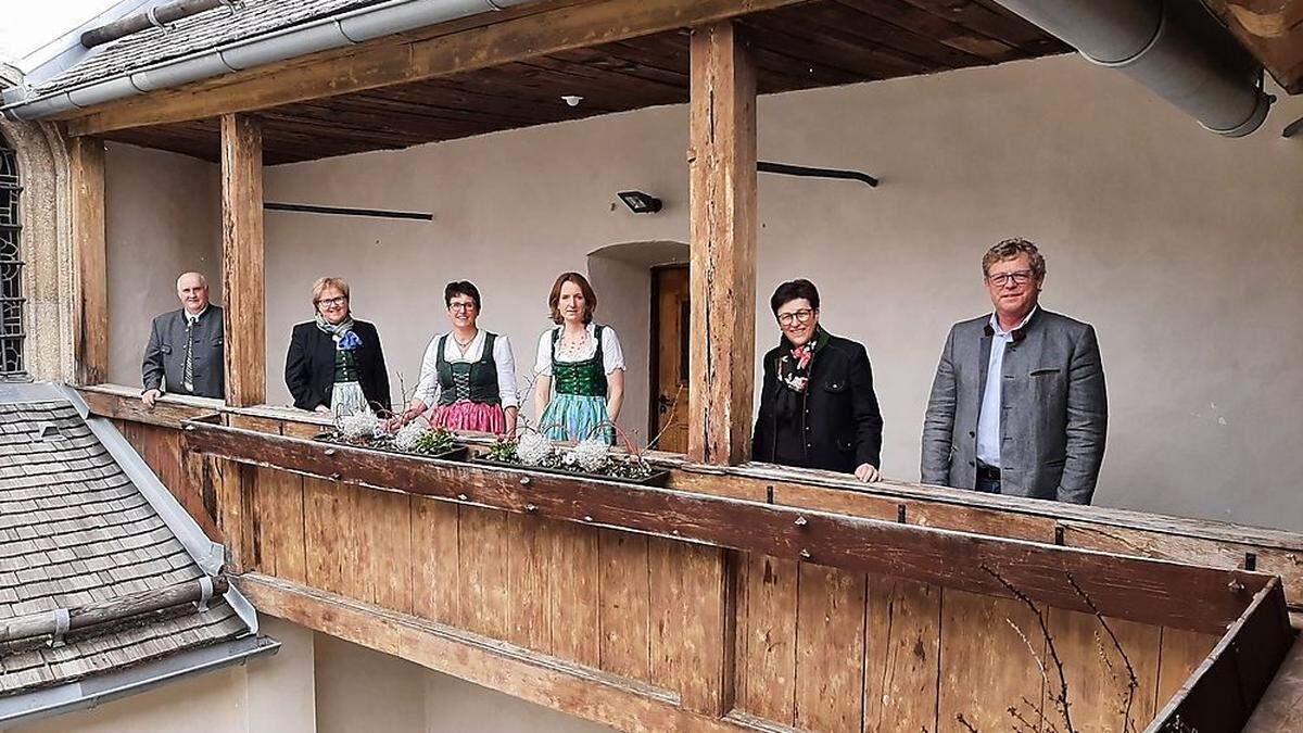 Die Wahl fand im Schloss Feistritz statt