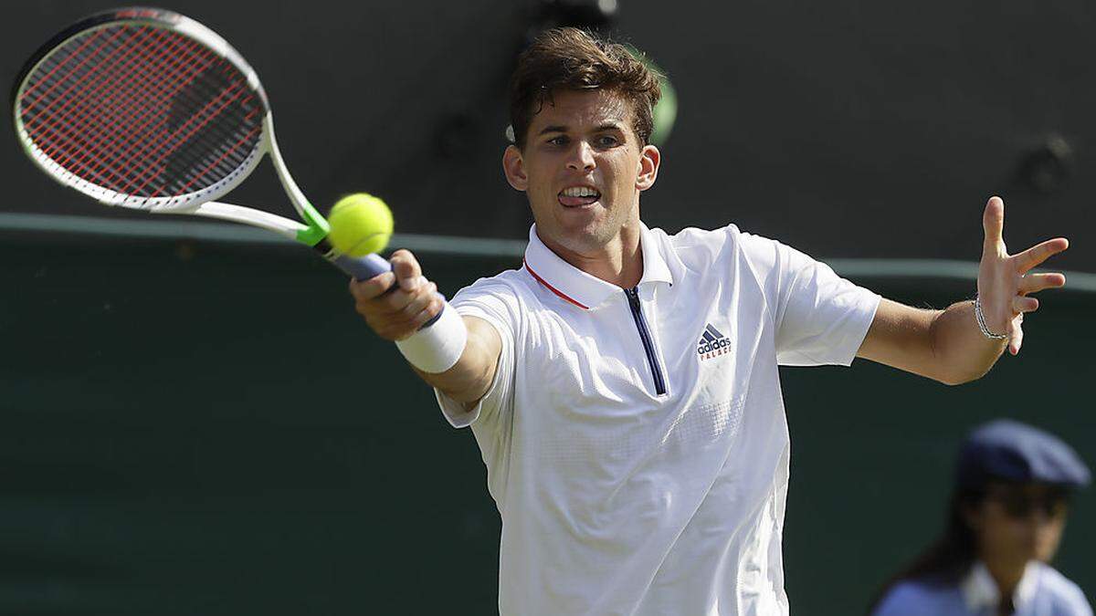 Dominic Thiem musste aufgeben