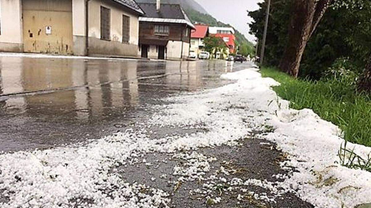 Hagel in Liezen