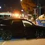 Mario Balotellis Auto nach dem Unfall