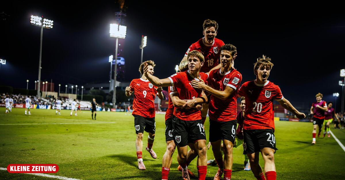 Sensation perfekt! Österreich steht im Finale der U17-Weltmeisterschaft