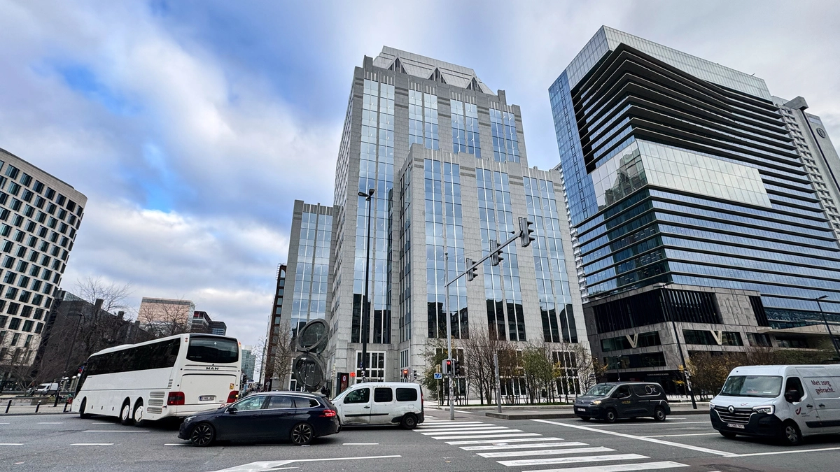 Das Euroclear Headquarter in Brüssel