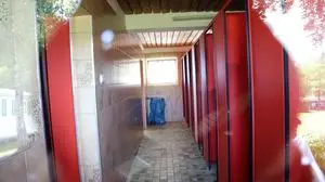 In dieser WC-Anlage kam es zu dem folgenschweren Zwischenfall