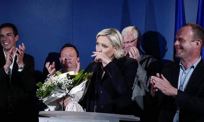 Der Front National unter Marine Le Pen blieb weit hinter seinen Erwartungen zurück