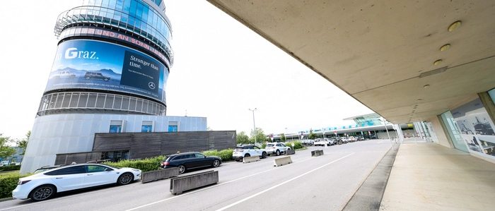 Beim Wegfall der Flugverbindung Graz – Wien würden viele aufs Auto umsteigen