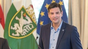 Bild zeigt Hannes Amesbauer, Landesrat der FPÖ in der Steiermark
