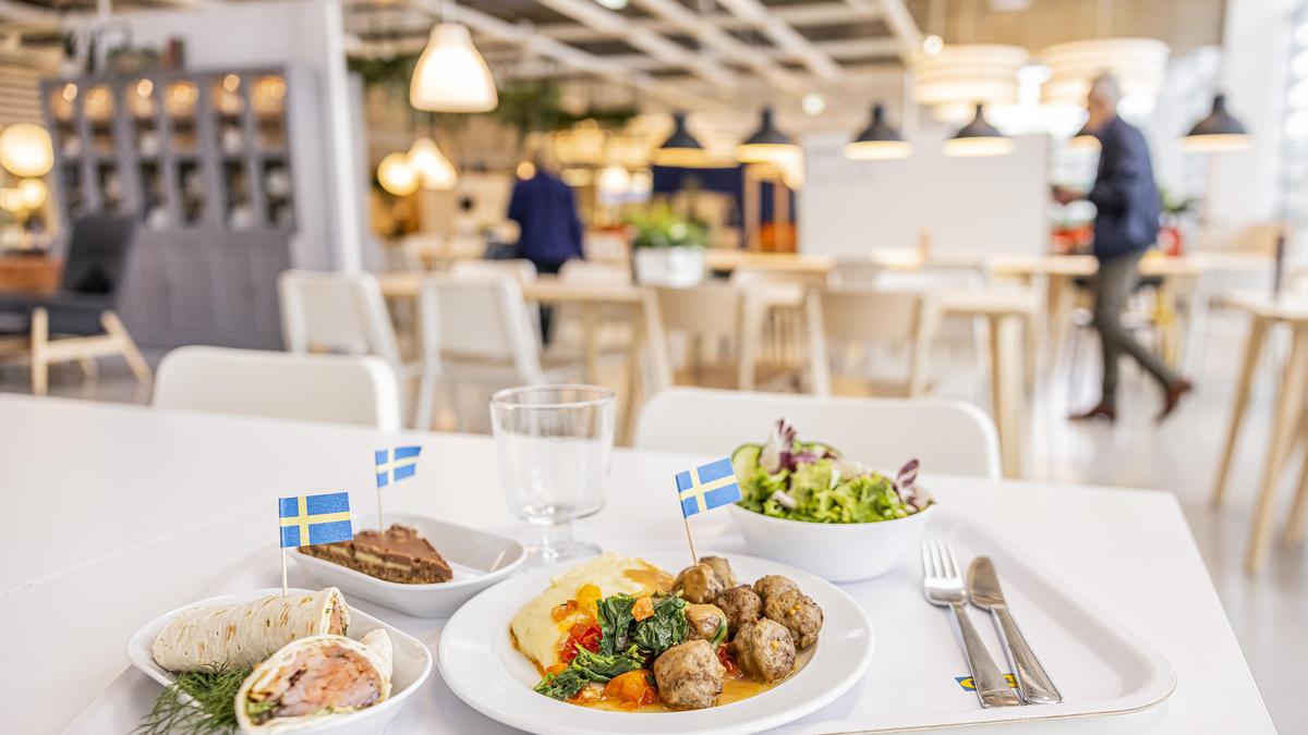 Klassiker Köttbullar im Ikea-Restaurant. „Die Österreicher lieben das“