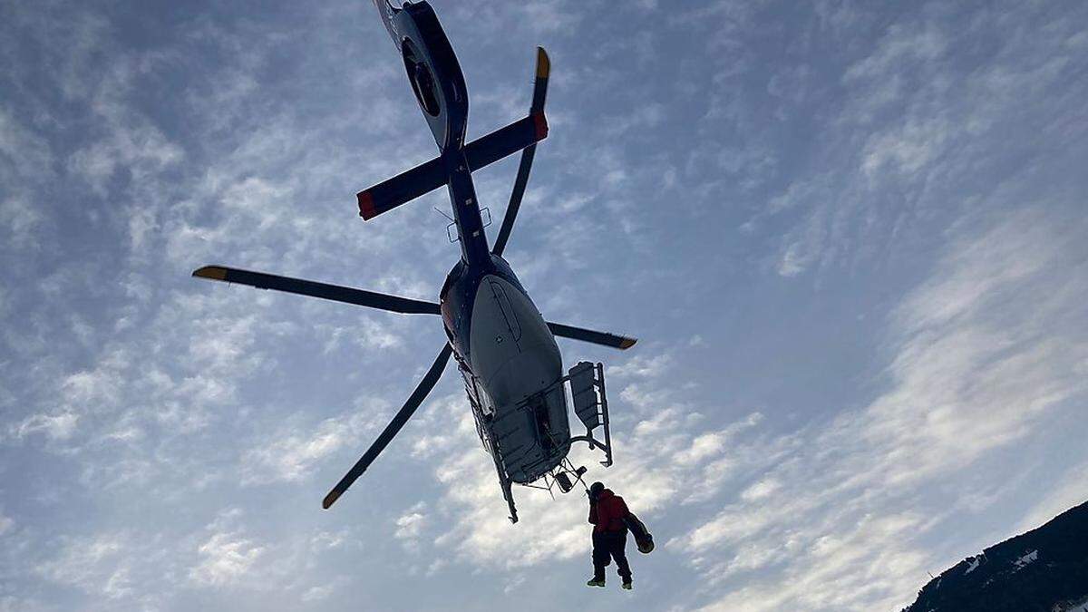 Besatzung eines Polizeihubschraubers barg die sterblichen Überreste