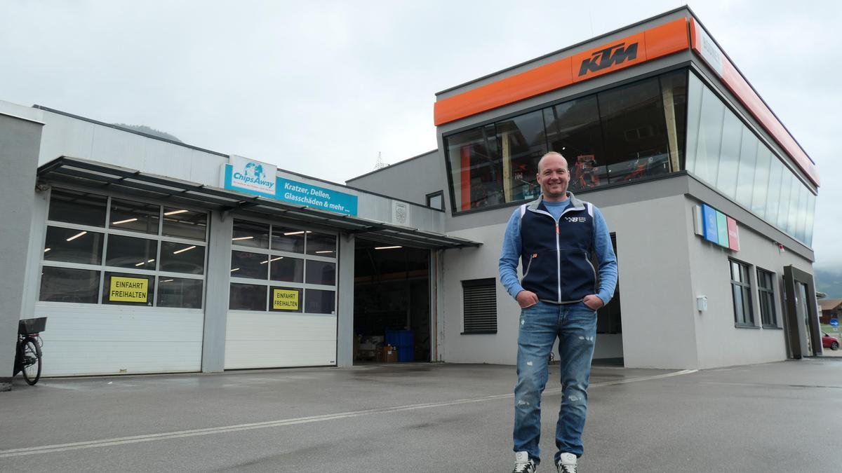 Christian Bodner betreibt das gleichnamige Auto- und Motorradcenter am Kreisverkehr in Nußdorf-Debant