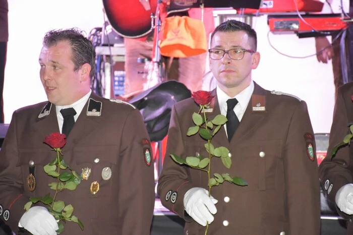 Die Stimmung war bestens und Kommandant Franz Mayrhofer freute sich über zahlreiche Besucher.