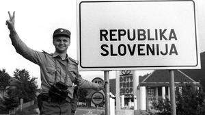 Historischer Moment: Am 25. Juni 1991 erklärte Slowenien sich für unabhängig