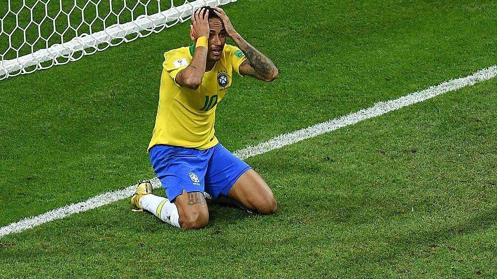 Brasilien-Star Neymar verabschiedete sich im WM-Viertelfinale
