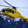 Mit dem Rettungshubschrauber wurden die beiden Männer ins Krankenhaus geflogen
