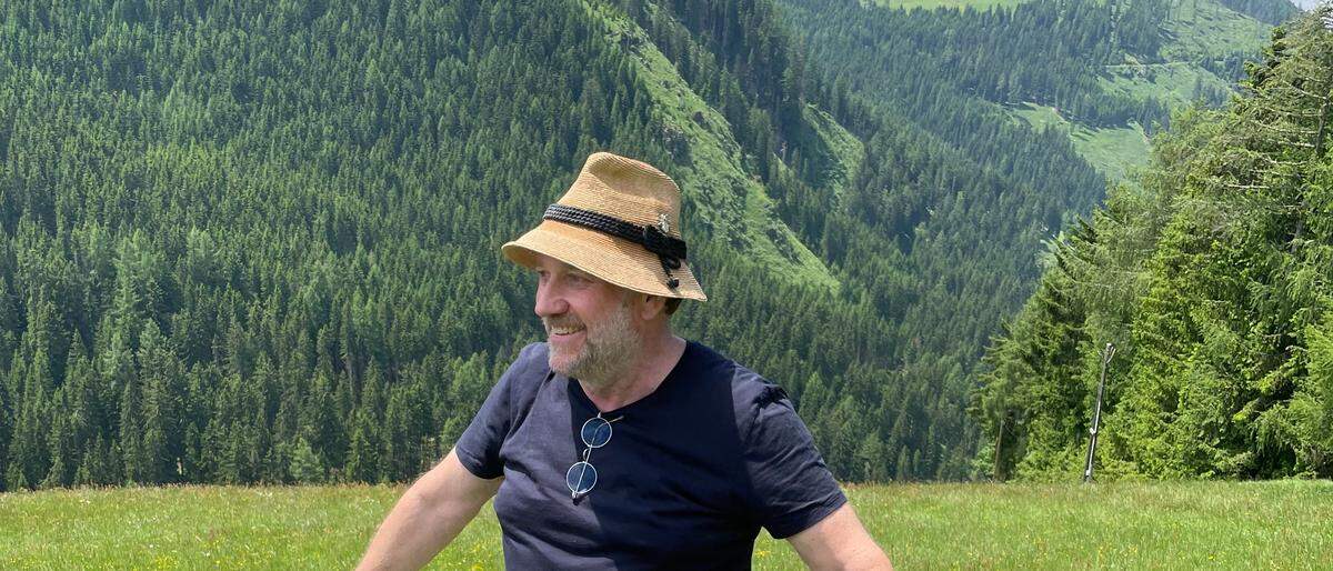 Harold Faltermeyer geht in Kärnten gerne wandern