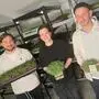 Alexander Sperka, Johannes Töscher und Christoph Schönherr aus Graz bauen im Zentrum von Gleisdorf Micro Greens an