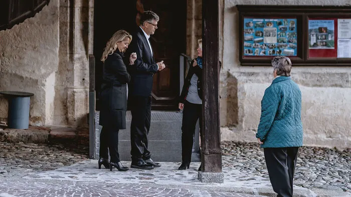 Große Anteilnahme für die Opfer bei der Gedenkstunde in Kitzbühel.