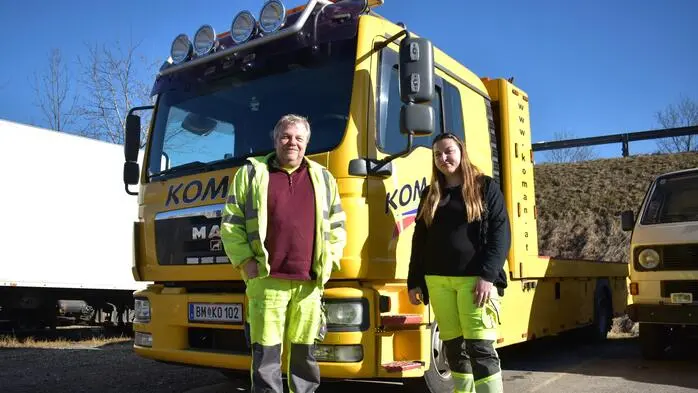Bernhard Koman und Tochter Nina Koman