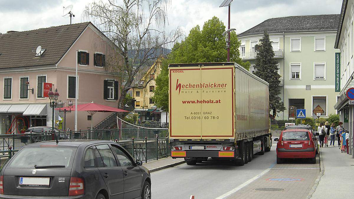 Die Radmannsdorfgasse ist heute nicht befahrbar