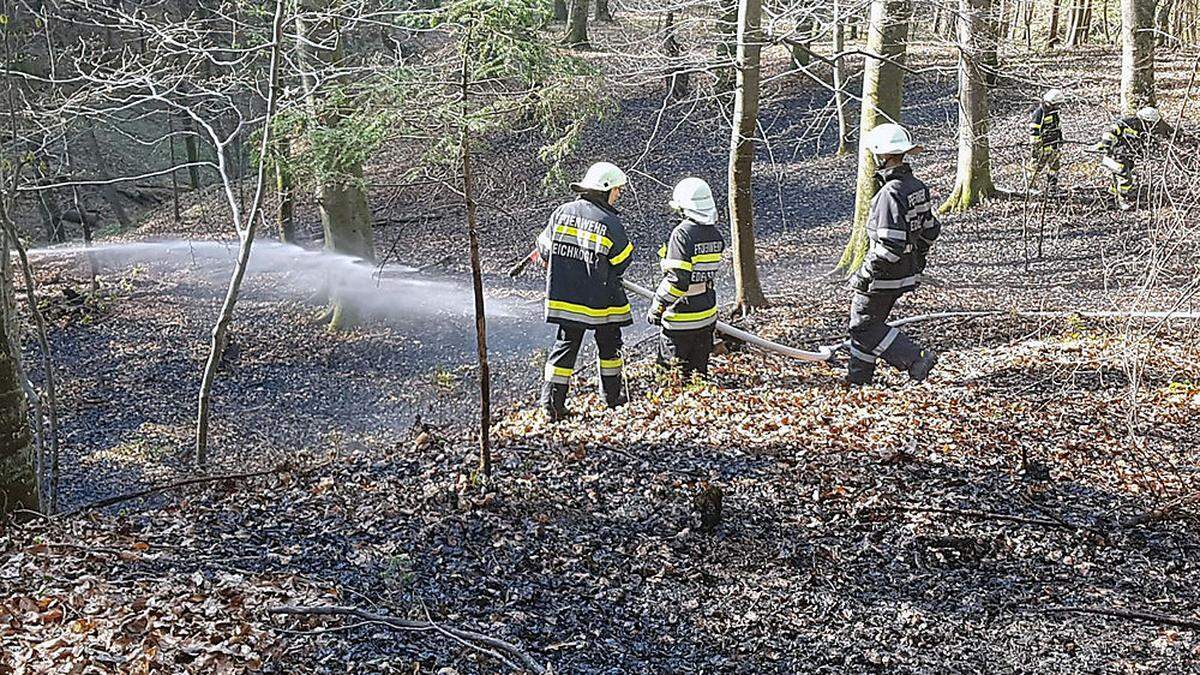 36 Feuerwehrleute standen bei dem Brand im Einsatz.